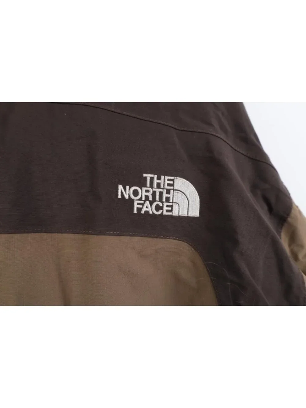 Vintage Y2K 2007 The North Face Mens Large HyVent 2 In 1 Waterproof Jacket Brown